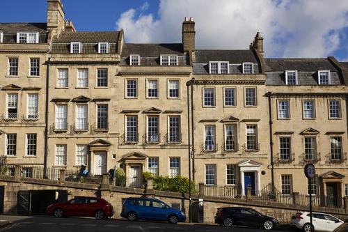 Georgian Housing along Lansdown Road