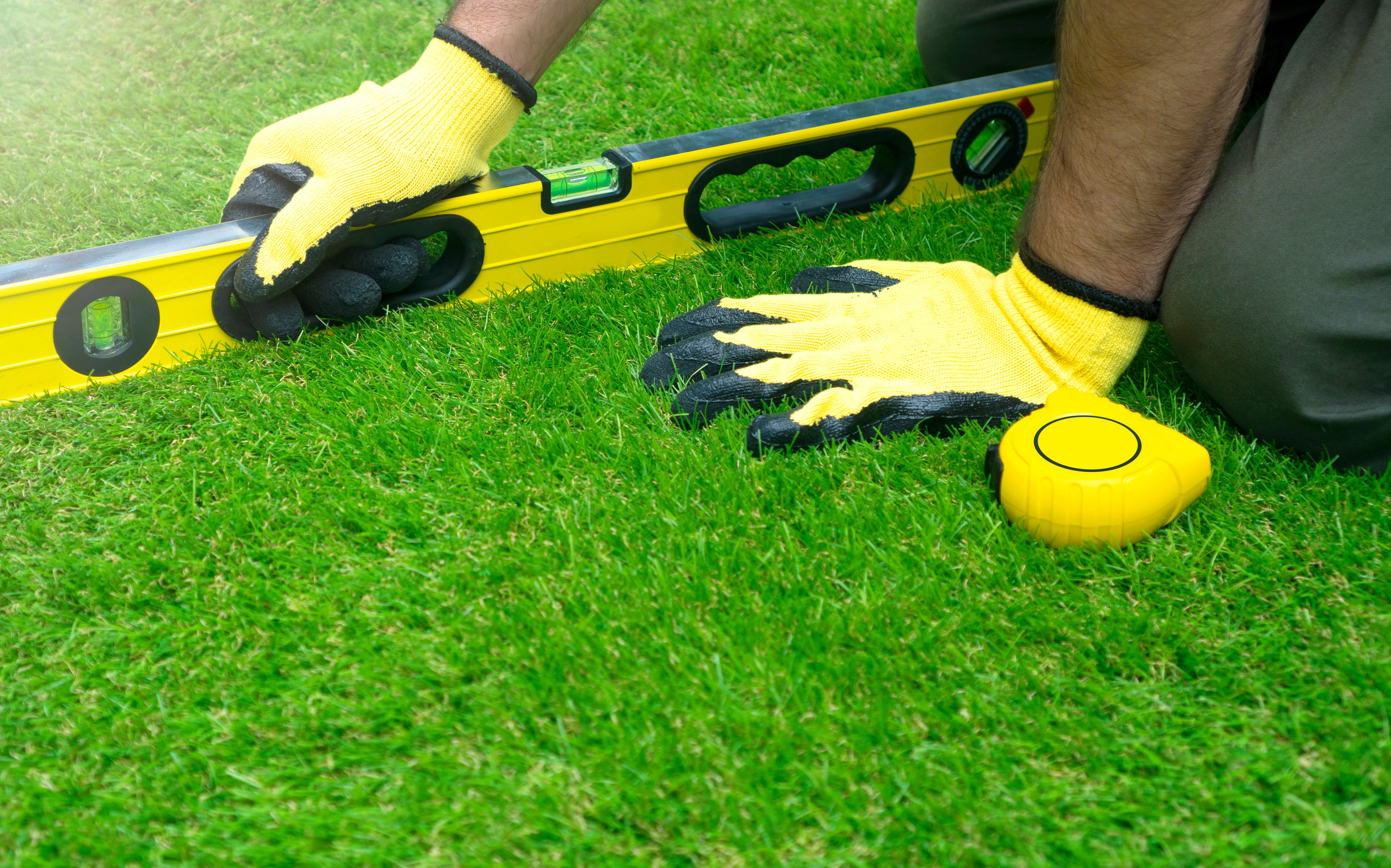 How to Lay Artificial Grass on Uneven Ground