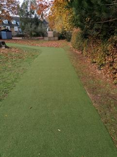 Pedigree Lawn Installation to a school in Gillingham, Kent