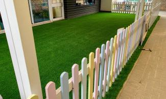 Play Lawn Installation to a School in Tilbury, Essex