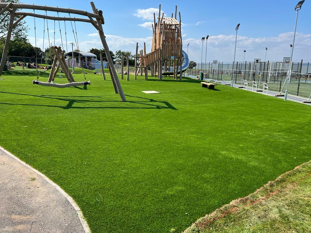 Artificial Lawn Options For Holiday Park Ground Maintenance