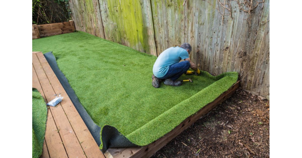artificial garden in home